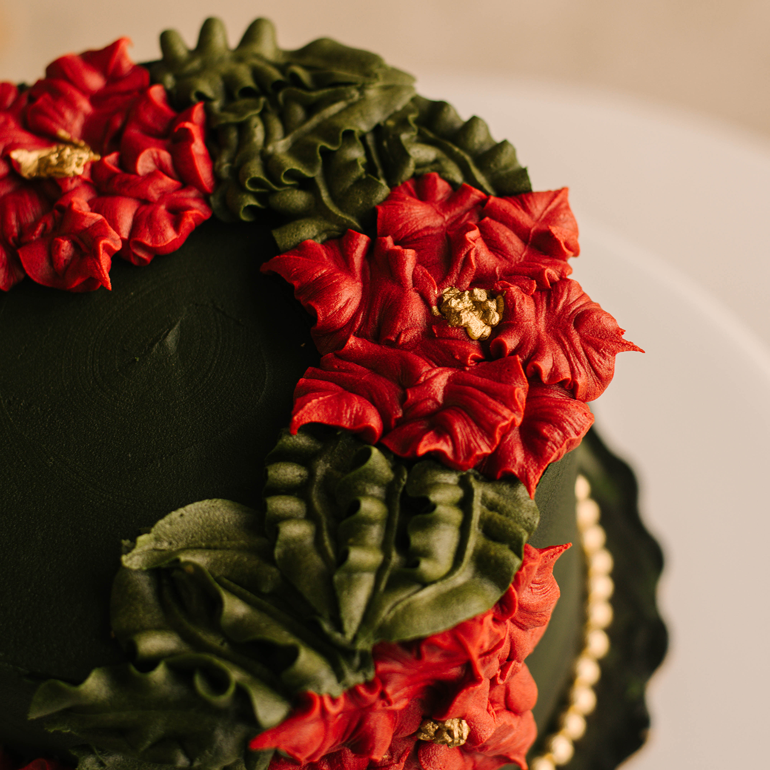 Poinsettia • Designer Cake