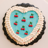 Cherries Heart • Designer Smash Cake