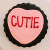 Conversation Heart • Designer Smash Cake