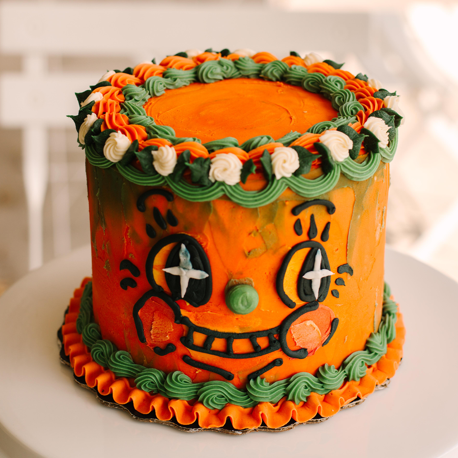 Vintage Jack-O-Lantern • Designer Cake