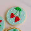 I Love You Cherry Much Decorated 4" Cookies • Sunflower House Cookies
