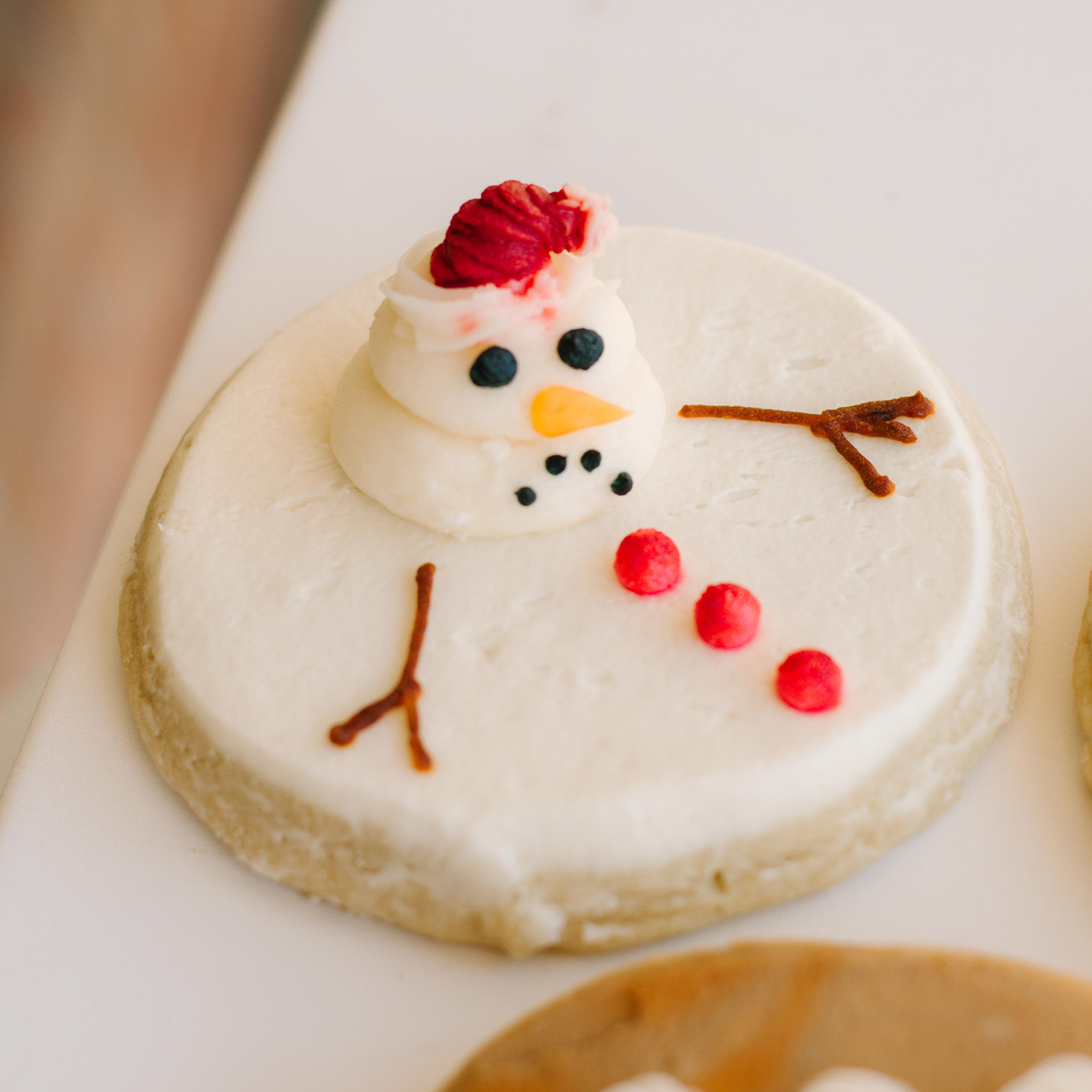 Assorted Christmas Decorated 4" Cookies (4 Pack) • Sunflower House Cookies