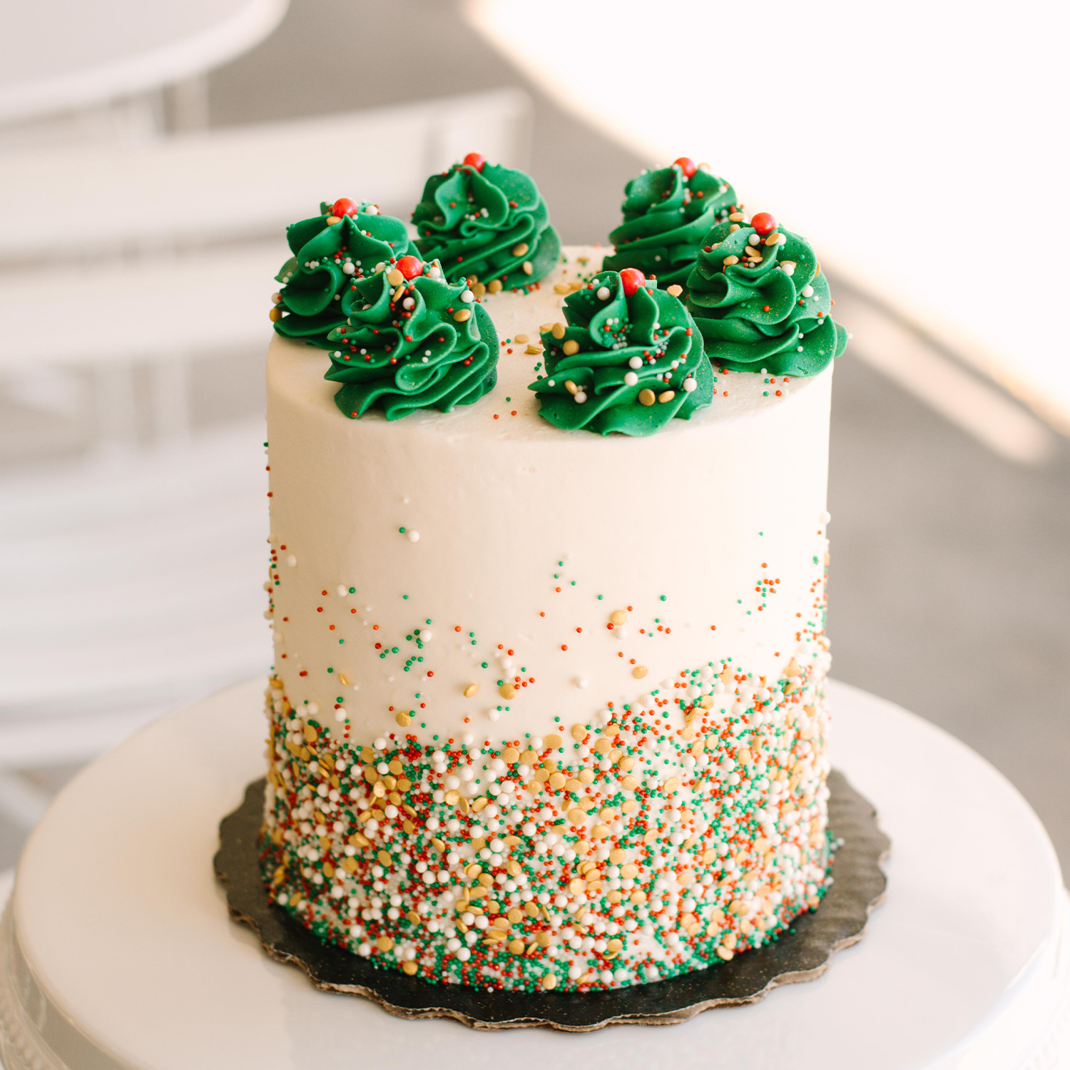 Christmas Trees • Designer Cake