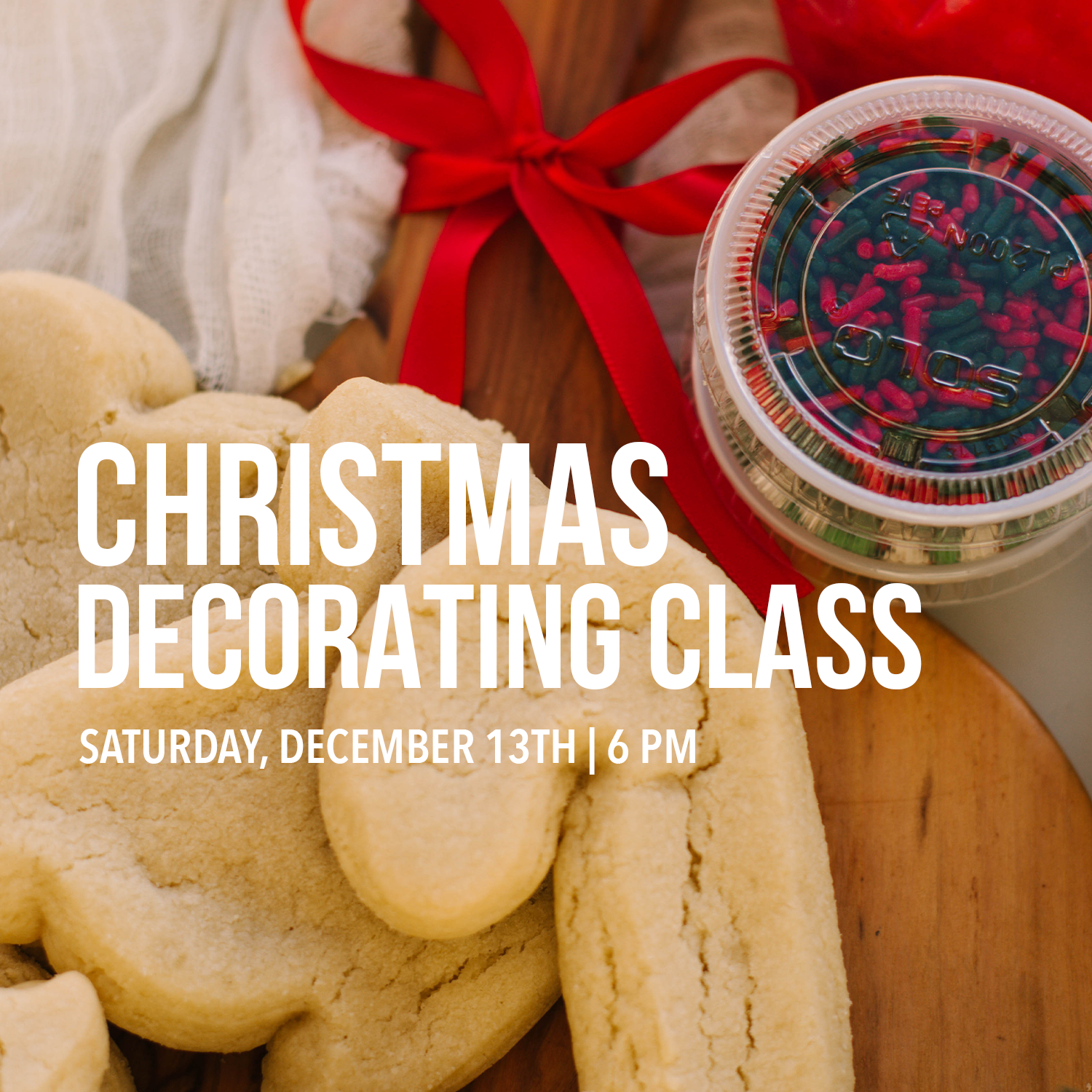 Christmas Cookie Decorating Class