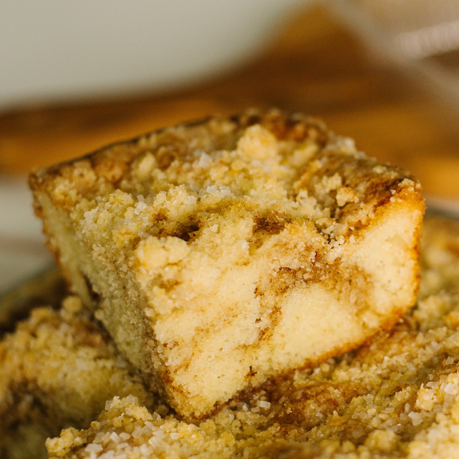 Cinnamon Streusel Coffee Cake