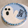Boo! Cookie Cake • Sunflower House Cookies