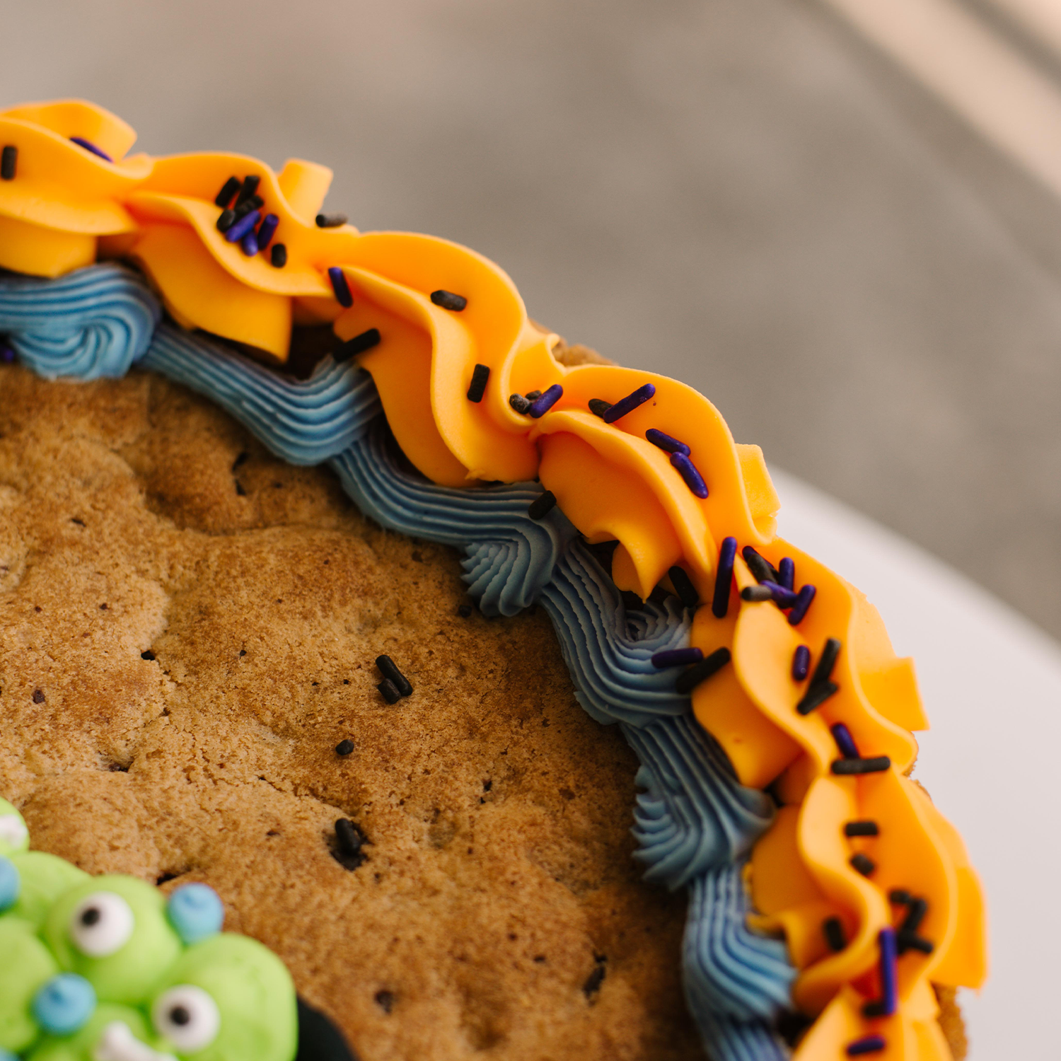 Cauldron Cookie Cake • Sunflower House Cookies