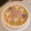 Love is in the Air Cookie Cake • Sunflower House Cookies