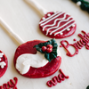 Merry & Bright Cookie Cake • Sunflower House Cookies