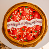 You've got a Pizza my Heart Cookie Cake • Sunflower House Cookies