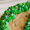 Christmas Tree Cookie Cake • Sunflower House Cookies
