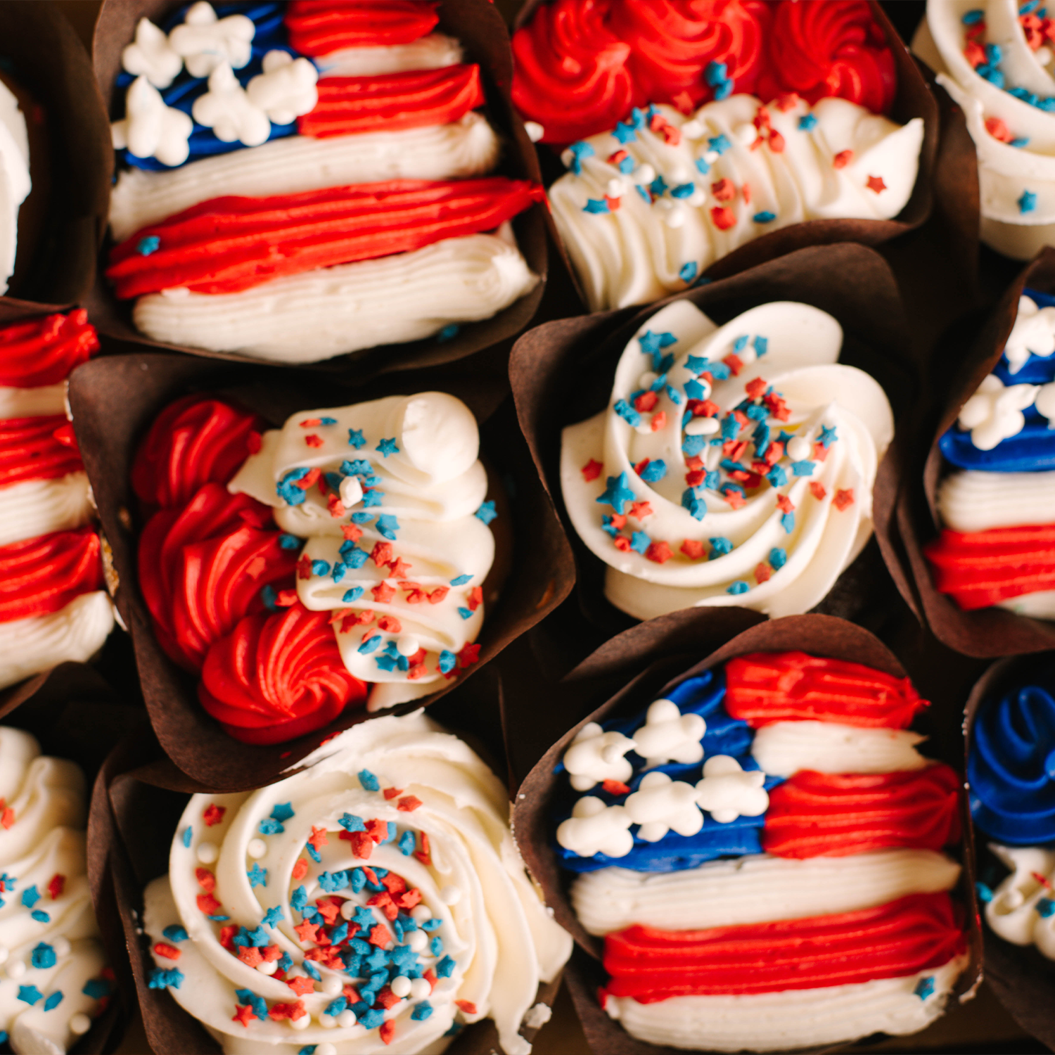 Patriotic USA • Designer Cupcakes