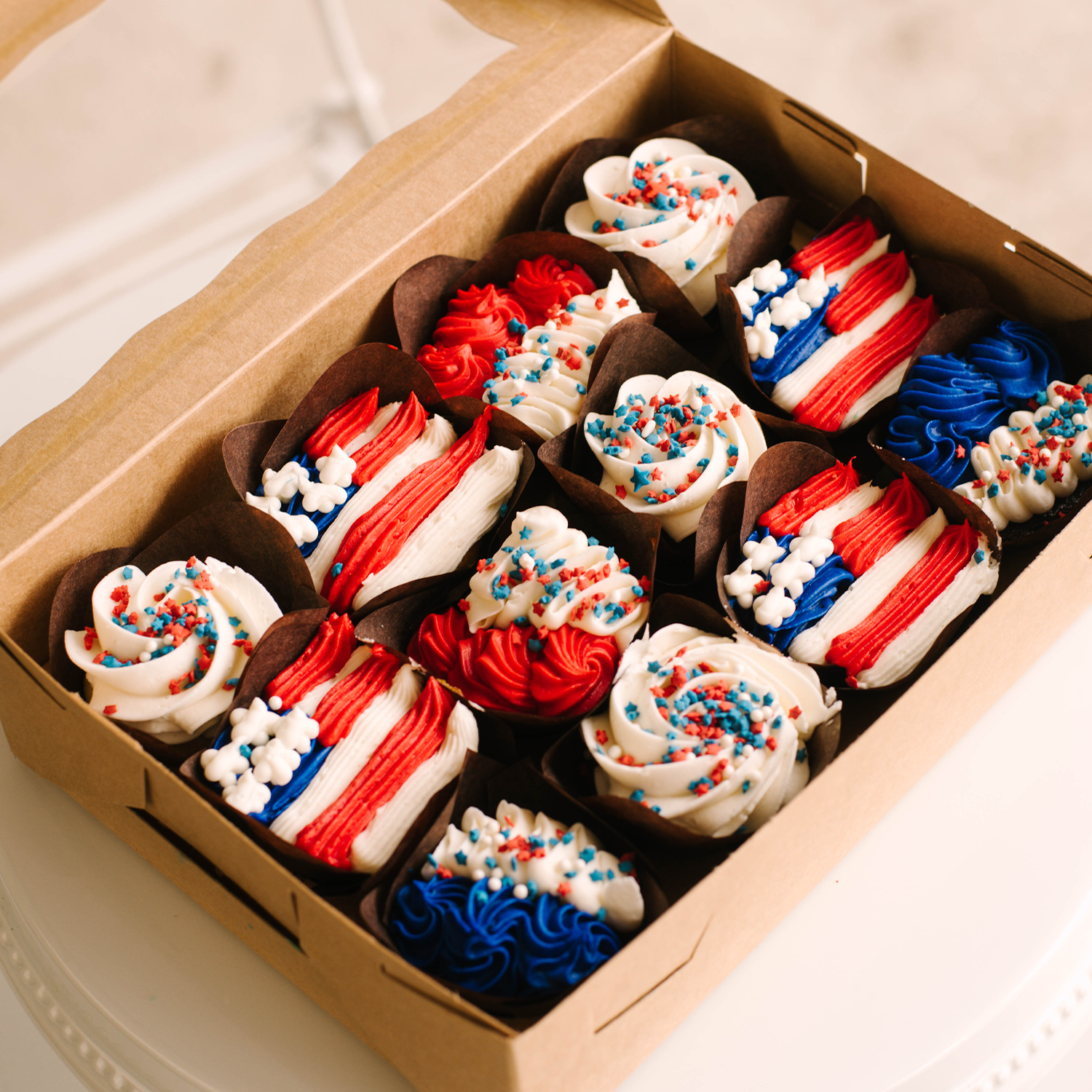 Patriotic USA • Designer Cupcakes