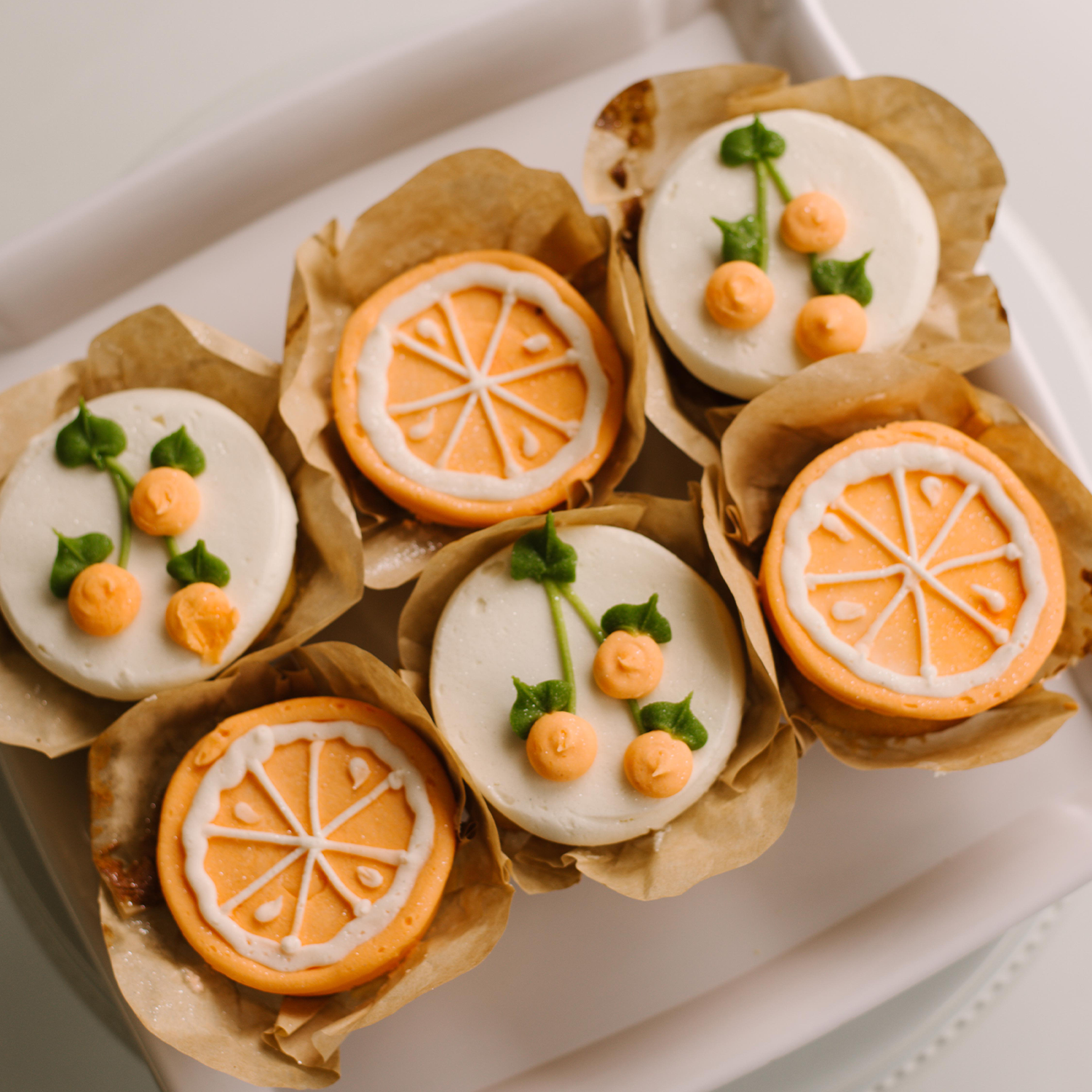 Orange You Glad • Designer Cupcakes