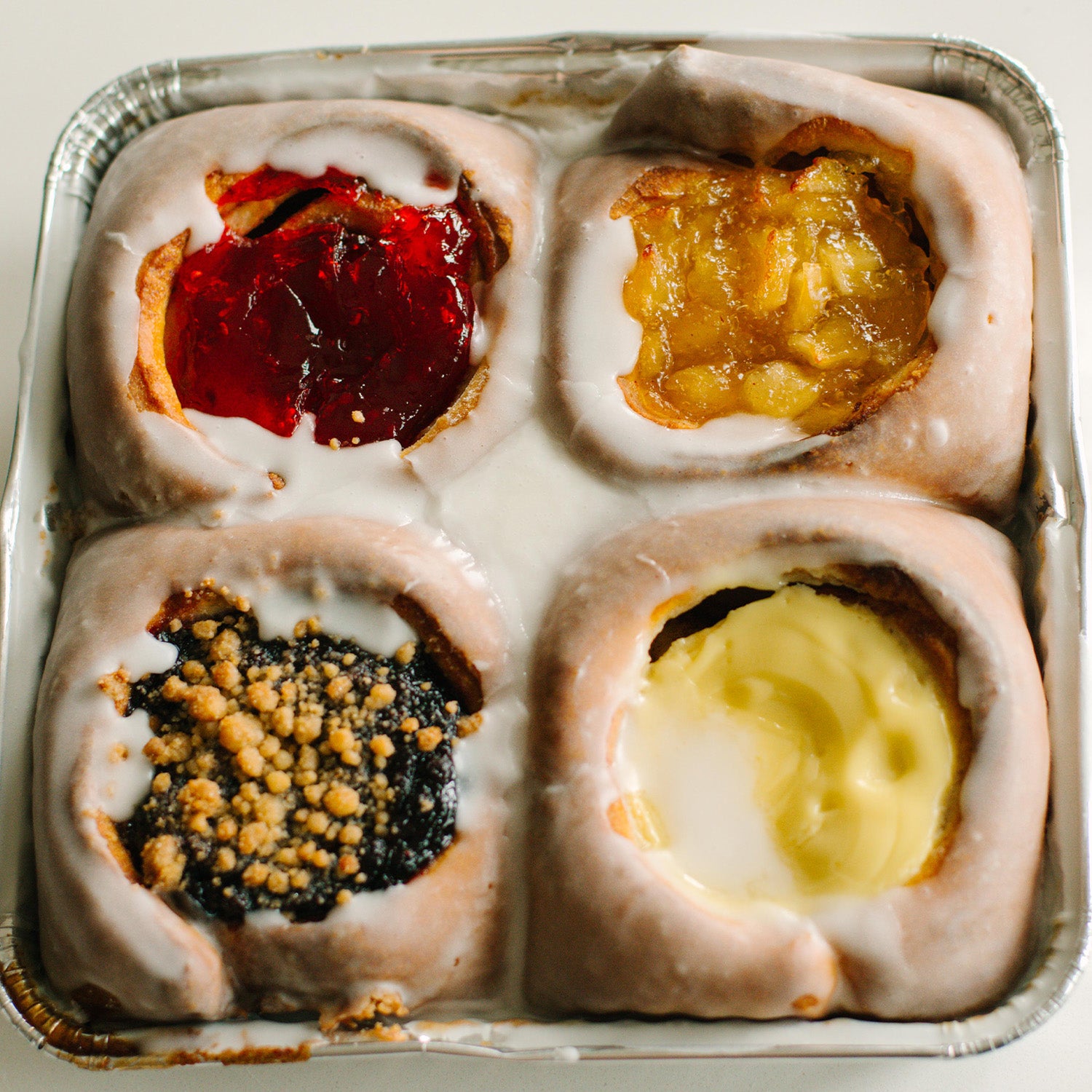 Filled Cinnamon Roll (Assorted 4 Pack)