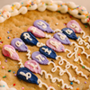 HBD Balloons Cookie Cake • Sunflower House Cookies