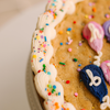 HBD Balloons Cookie Cake • Sunflower House Cookies