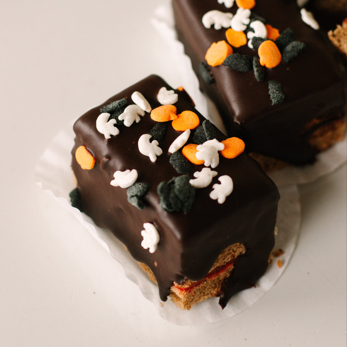 Halloween Chocolate Cherry Petit Four