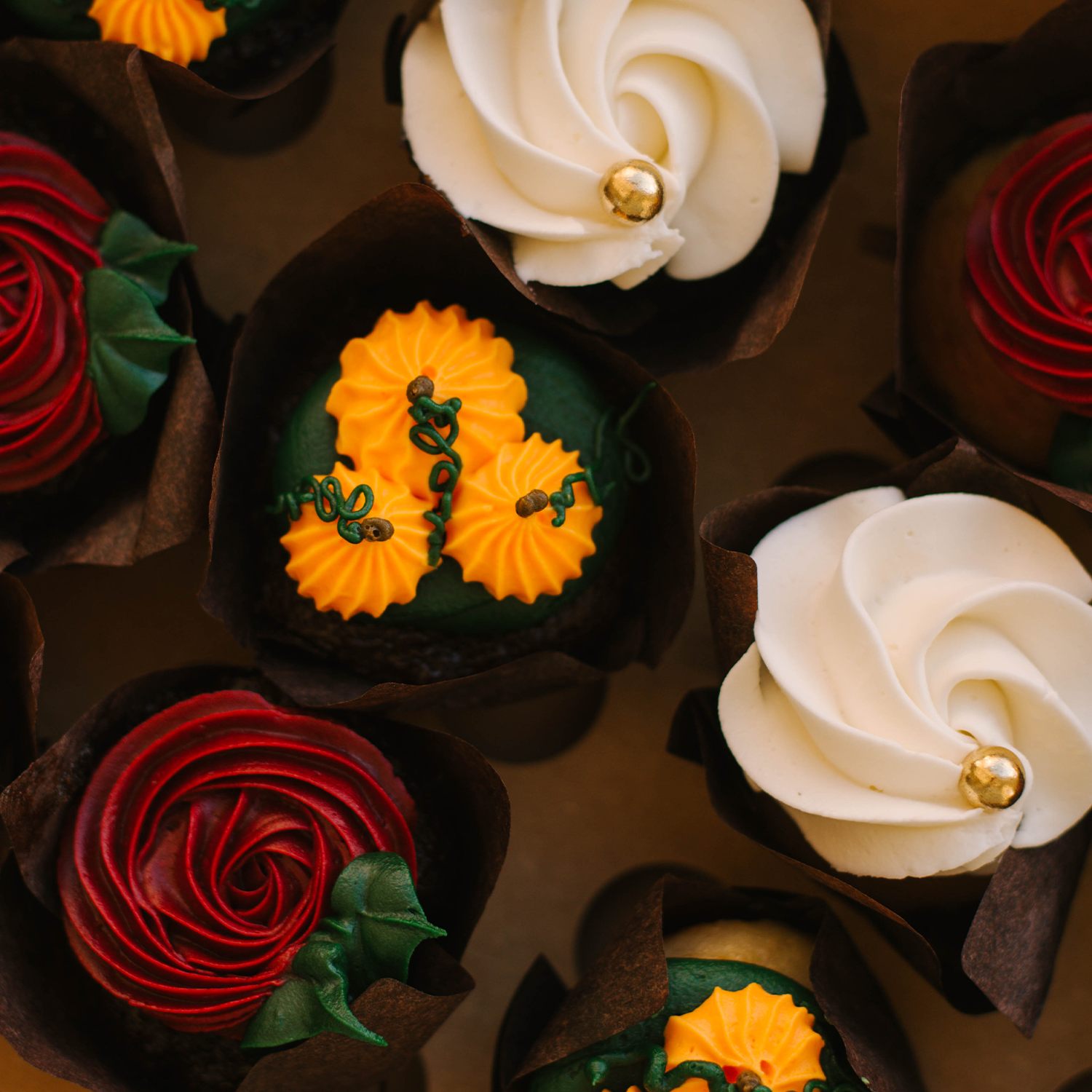 Fall Assorted Mini Cupcakes