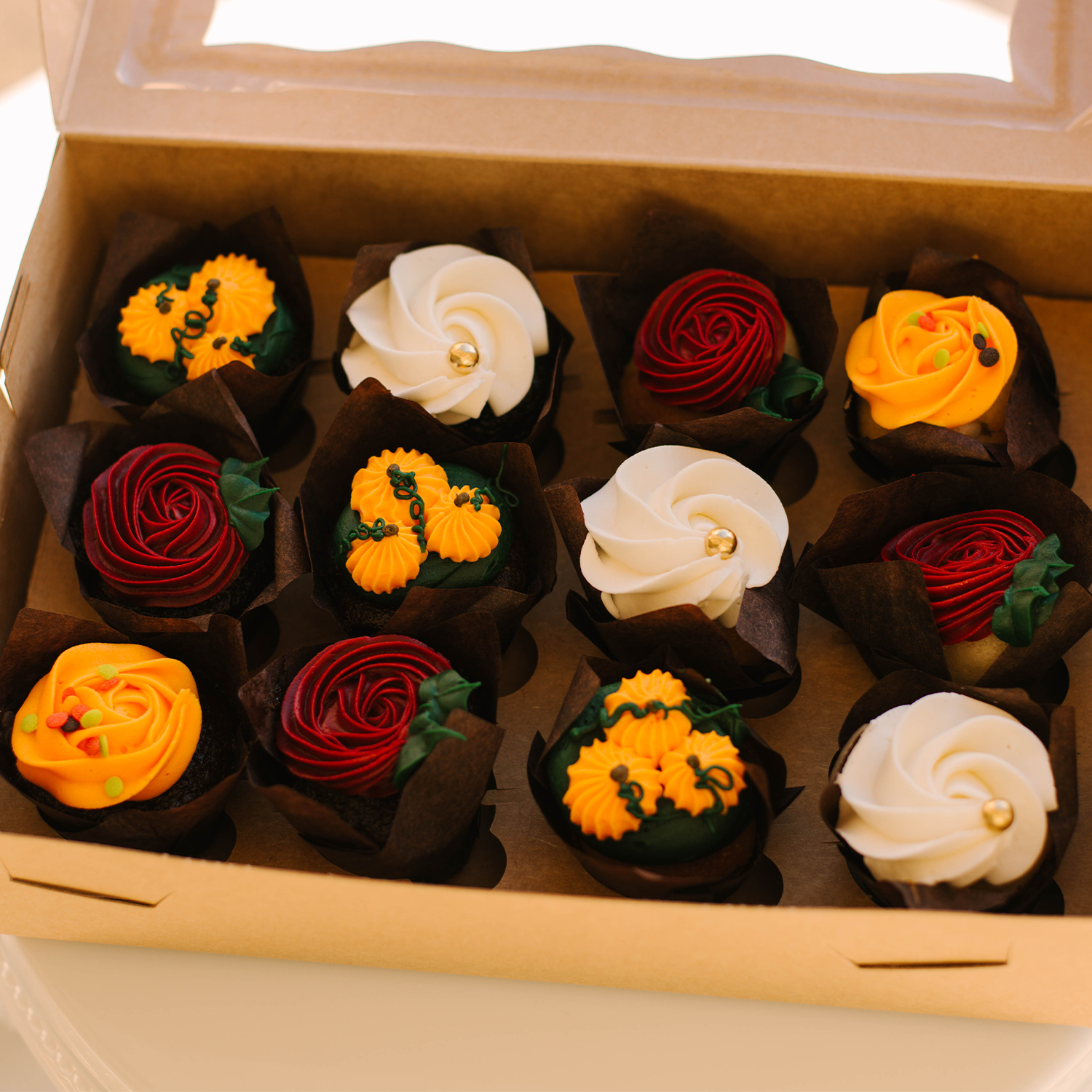 Fall Assorted Mini Cupcakes