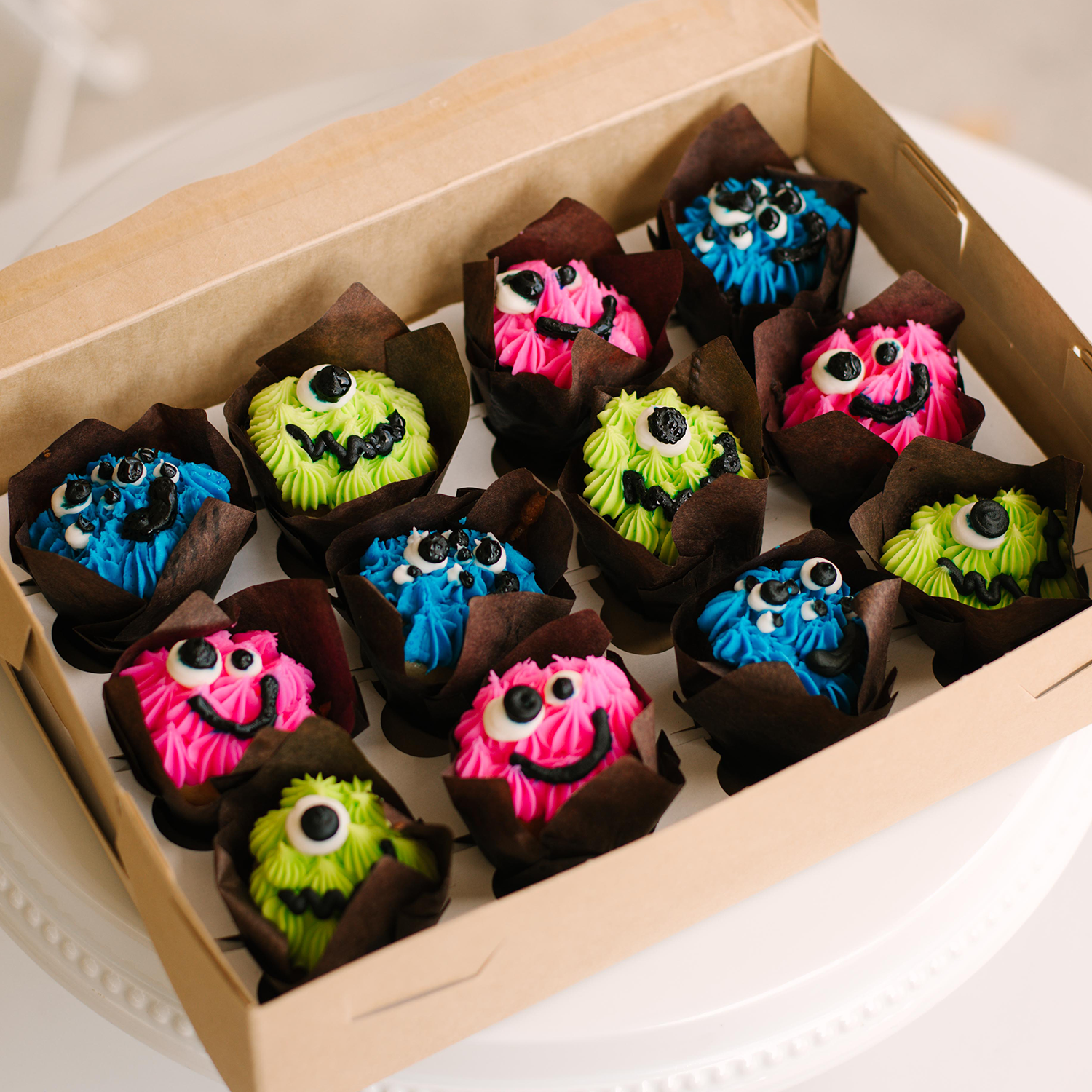 Fuzzy Friends Mini Cupcakes