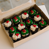 Holiday Wreath Mini Cupcakes