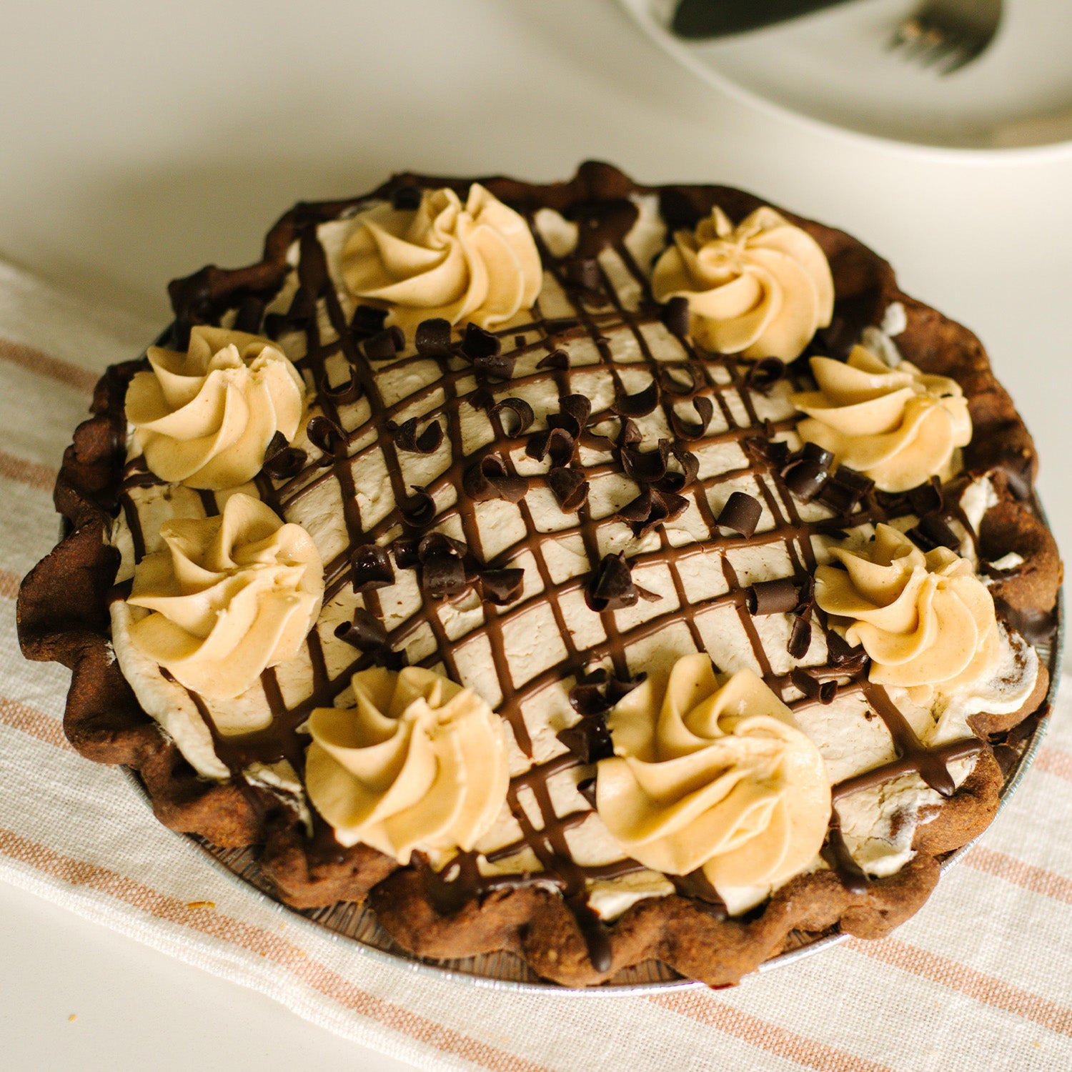 Peanut Butter Chai • 9" Pie