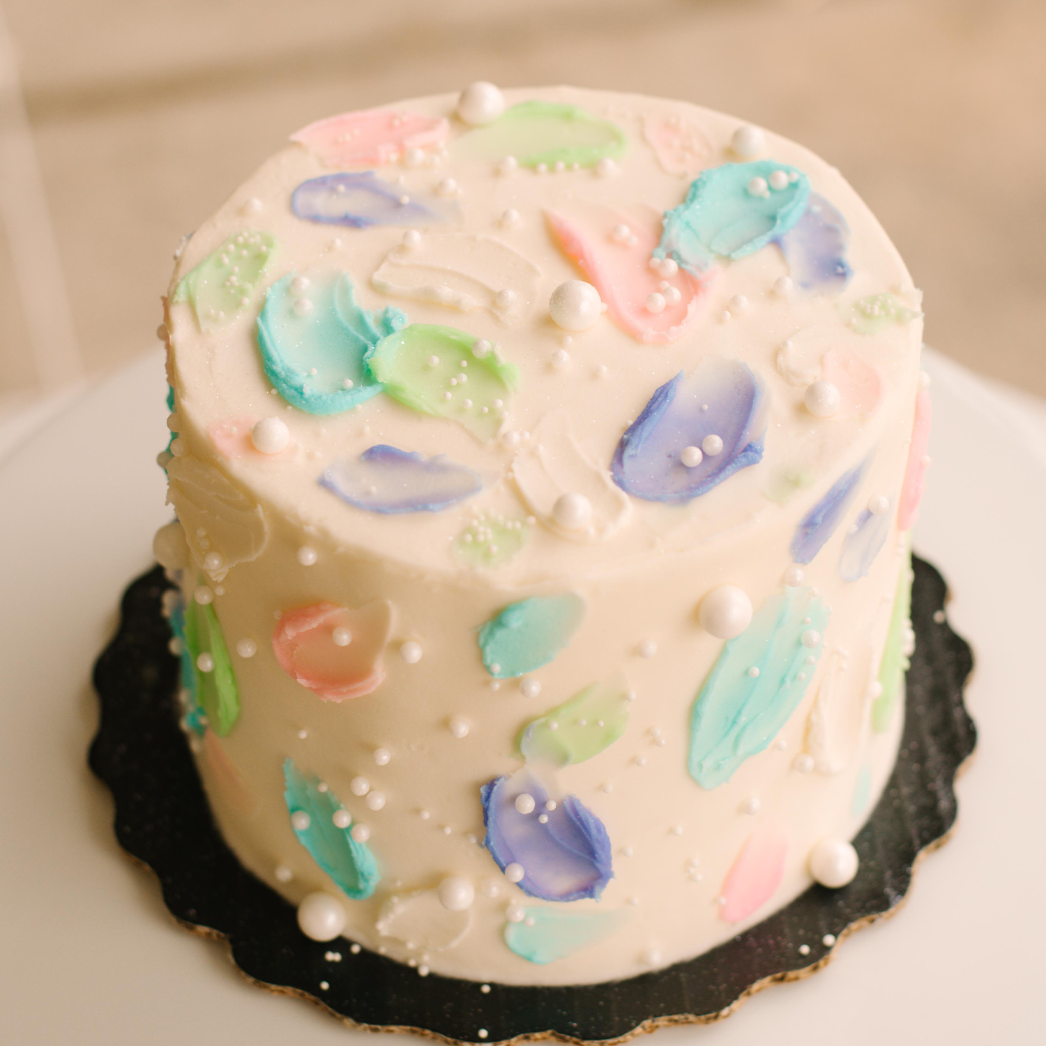 Pastel Pearls • Designer Cake