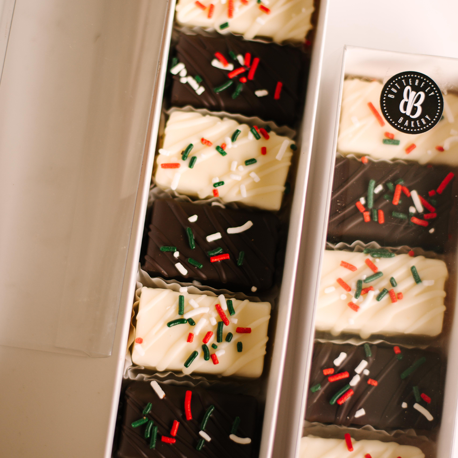 Christmas Petit Four Gift Box