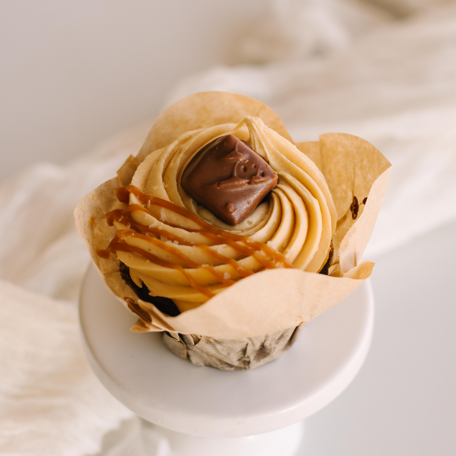 Gourmet Salted Caramel Cupcake