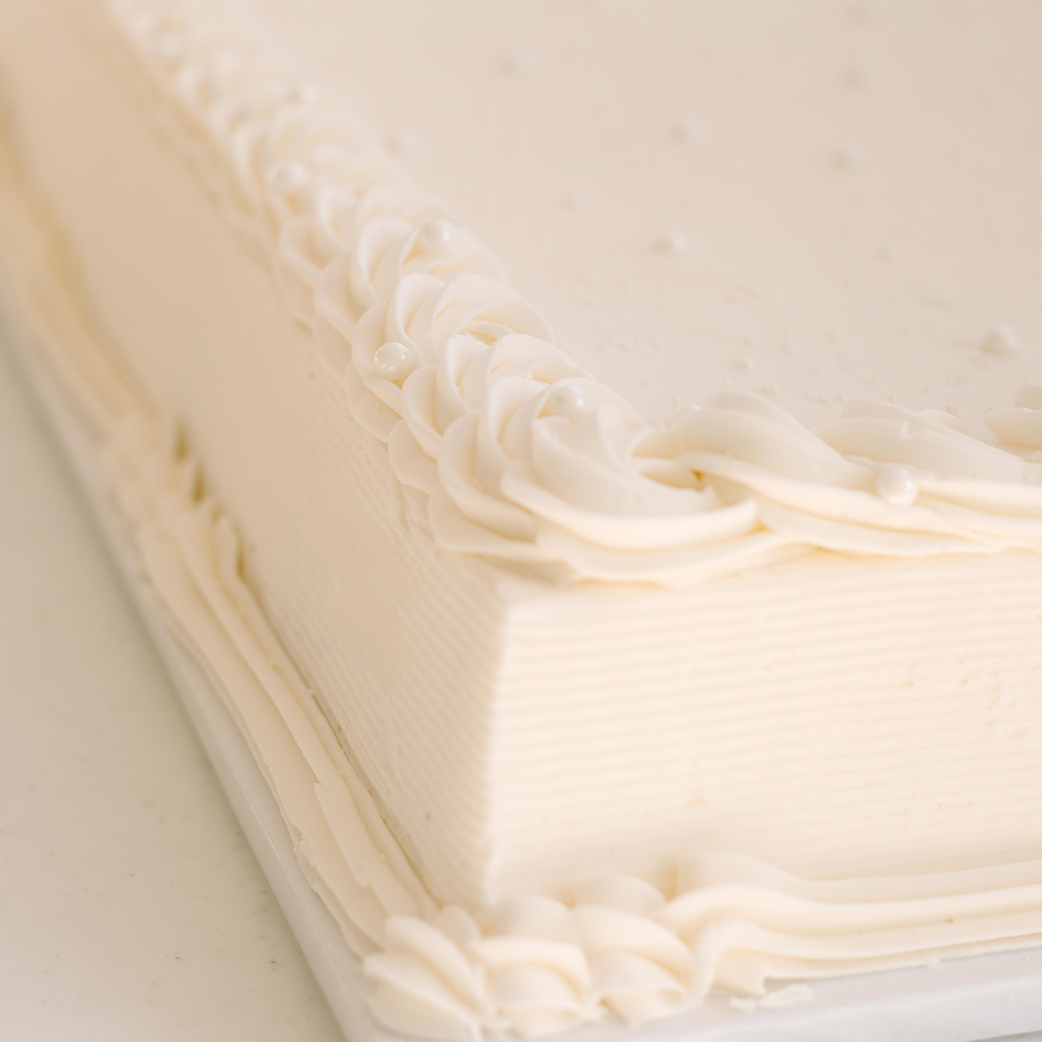 Wedding Elegant Full Sheet Cake