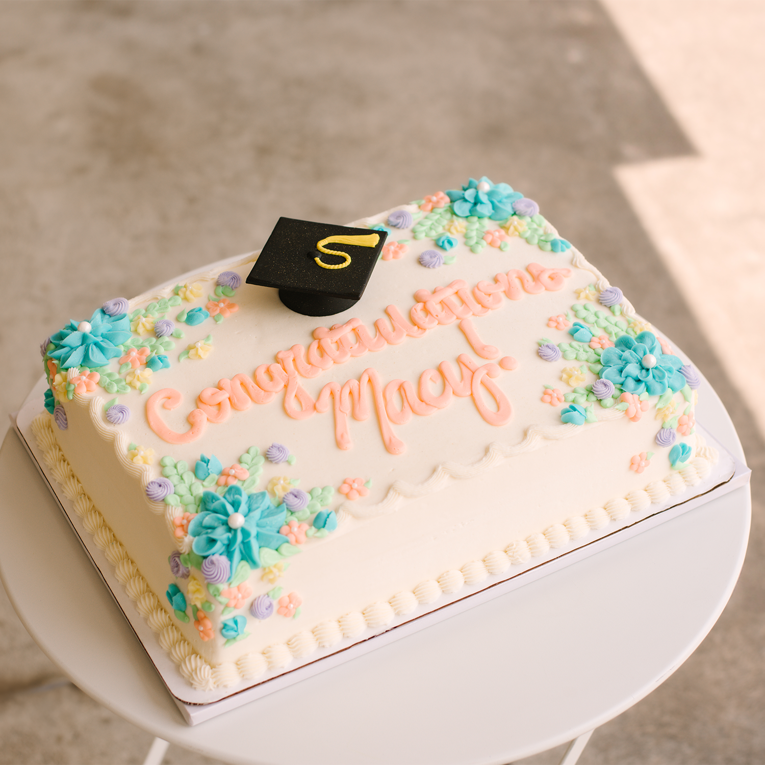 Graduation Sheet Cake • Designer Cake