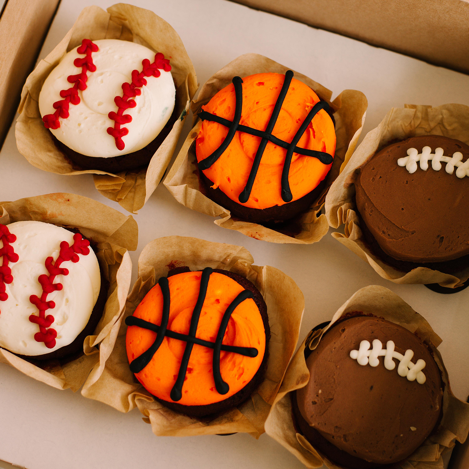 Sports Ball • Designer Cupcakes
