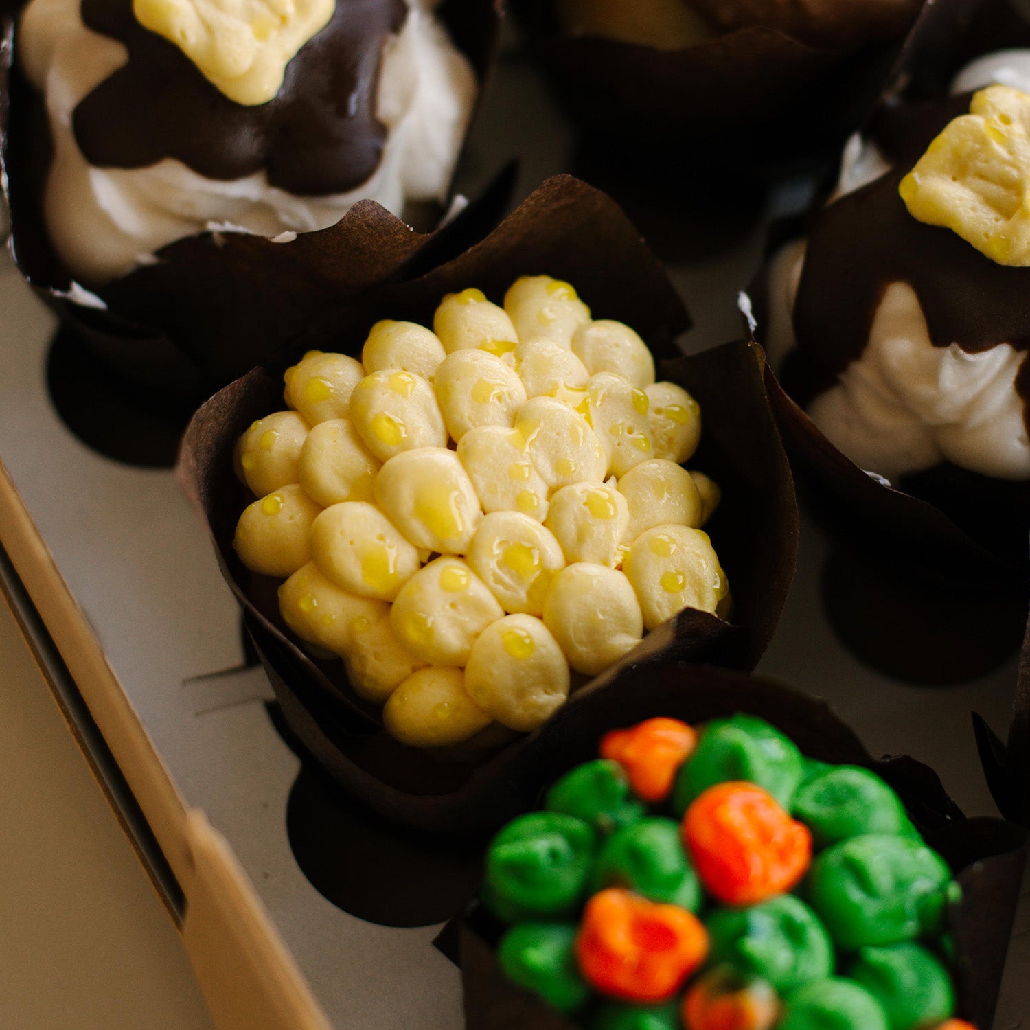 Thanksgiving Dinner Mini Cupcakes