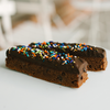 Halloween Double Fudge Brownie Bar