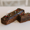Christmas Triple Chocolate Brownie Bar
