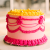 Peachy Vintage • Designer Cake