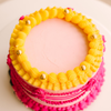Peachy Vintage • Designer Cake