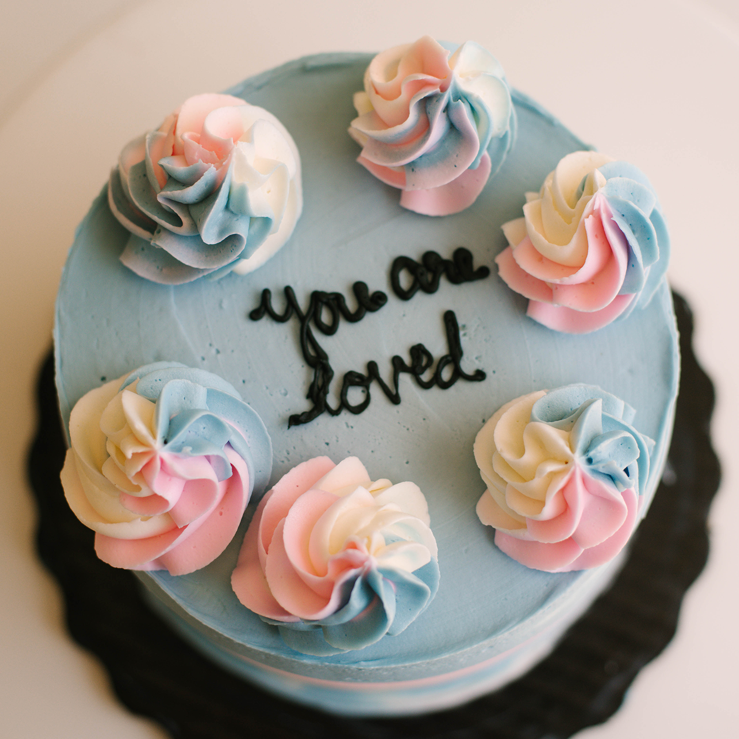 You are Loved Trans Flag • Designer Cake