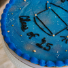 Reach for the Stars Graduation Cookie Cake • Sunflower House Cookies