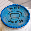 Reach for the Stars Graduation Cookie Cake • Sunflower House Cookies