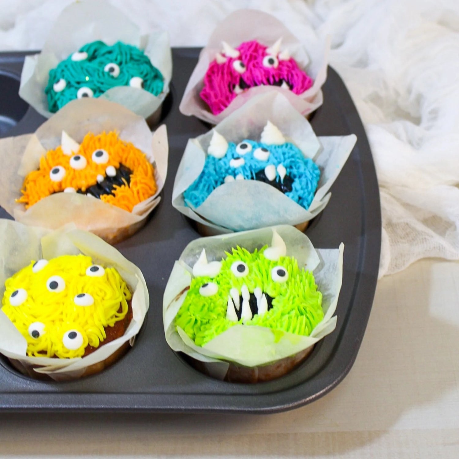 Monster Madness • Designer Cupcakes