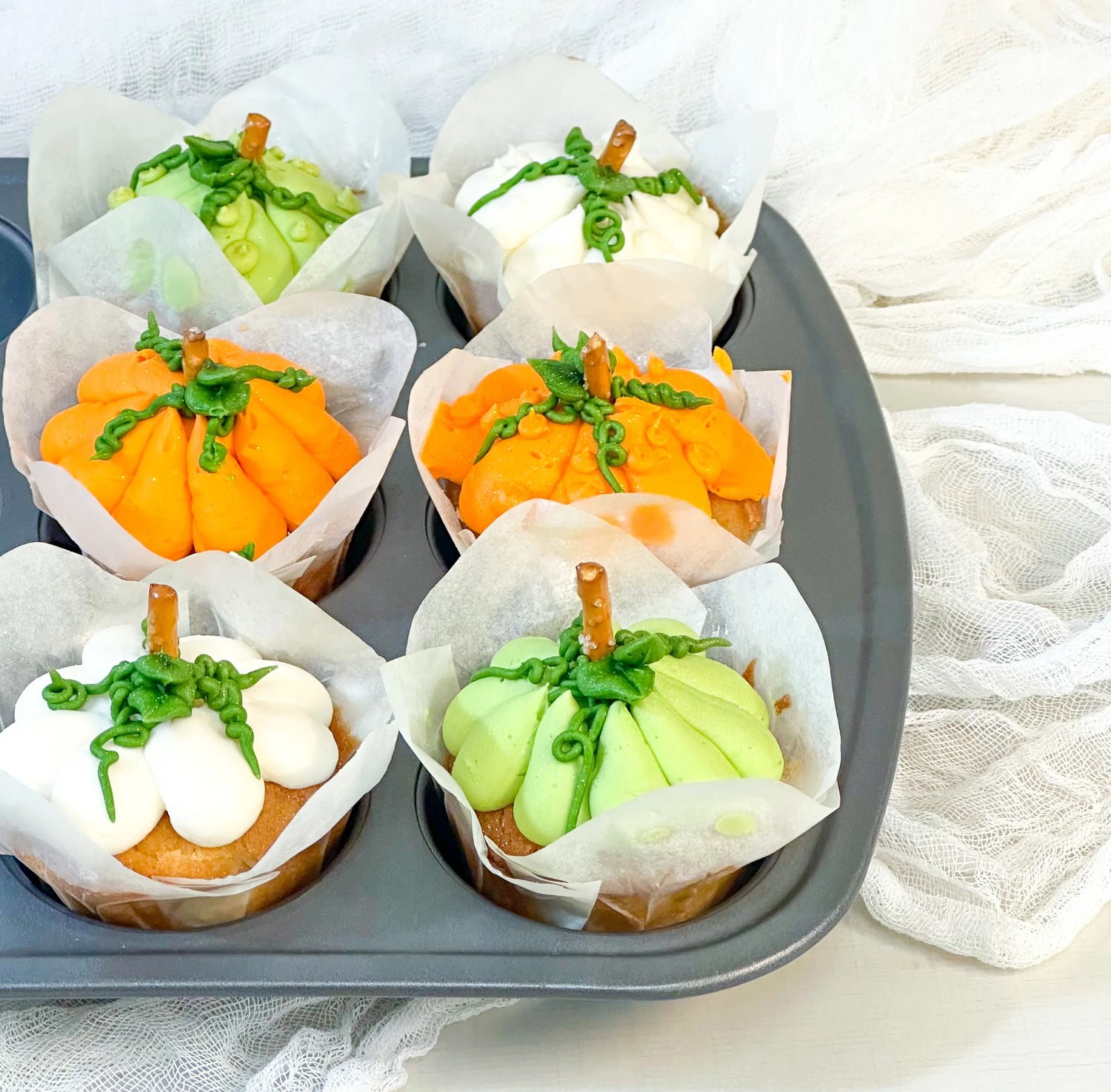 So Pumpkin Adorable • Designer Cupcakes