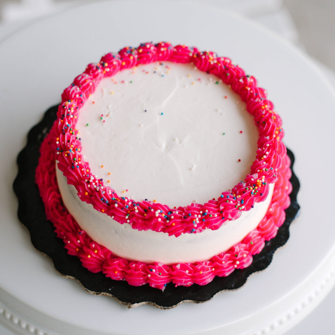 Simple Piping (multiple color options) • Designer Smash Cake