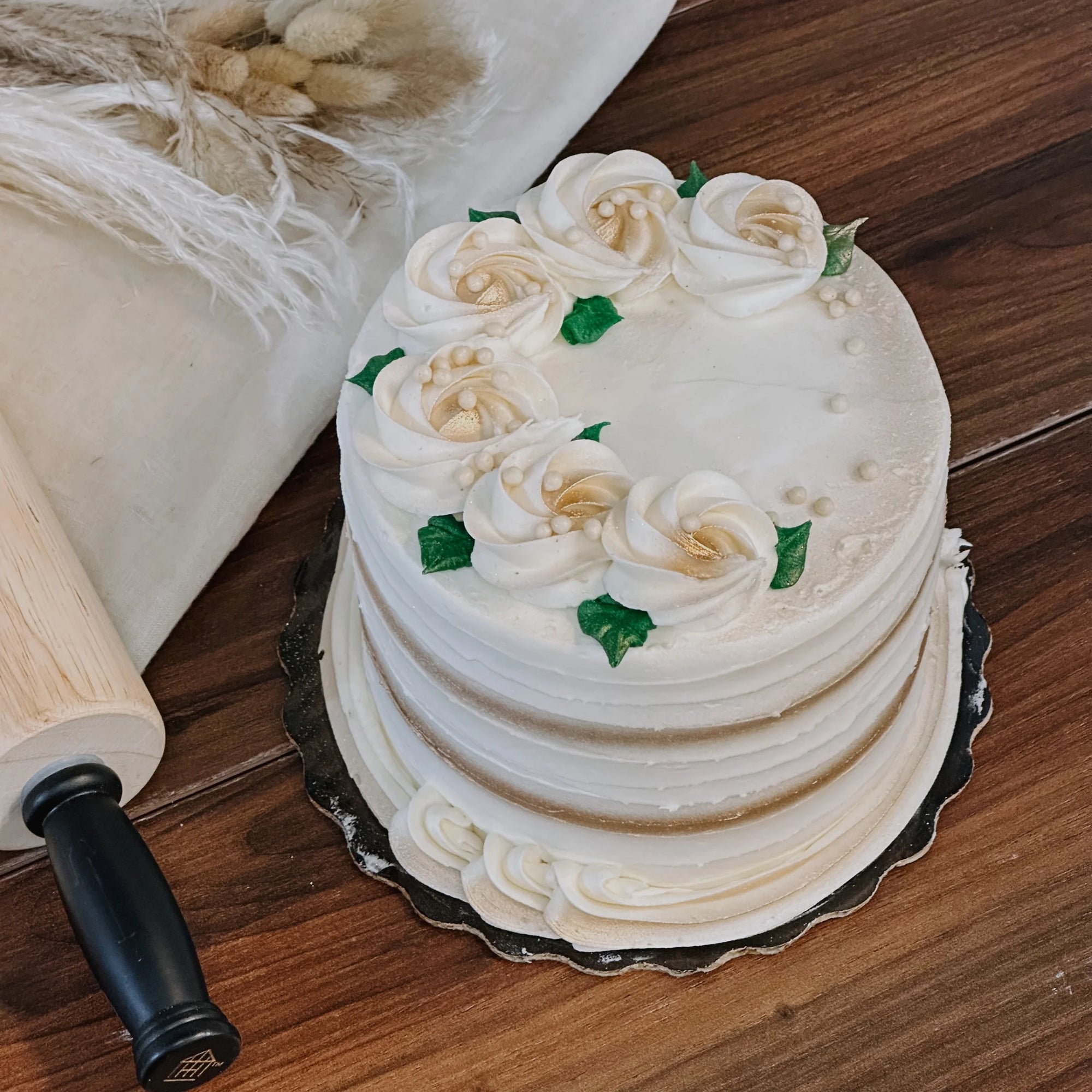 Gourmet White Wedding Cake